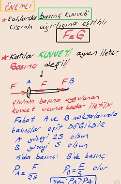 Katı Basıncı özellikleri